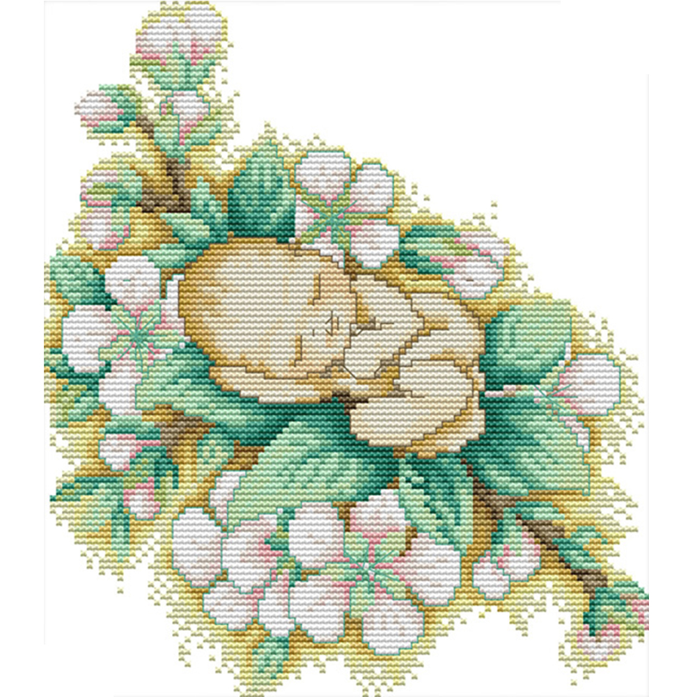 

Doll - 14CT Stamped Cross Stitch - 29*26CM, 501 Original