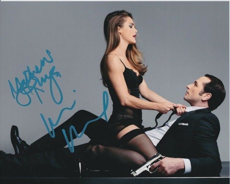 Matthew rhys & keri russell signed autographed the americans Photo Poster painting