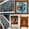 230cm Diamond Painting 3D Pattern Self Adhesive Frame