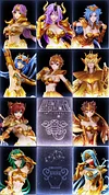 Cancer & Pisces - Saint Seiya Resin Statue - GK-BOX Studios