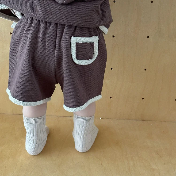 Baby Casual Earthy Color Coat Shorts