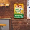 Beer - Vintage Metal Signs - 20*30cm/30*40cm - Warning