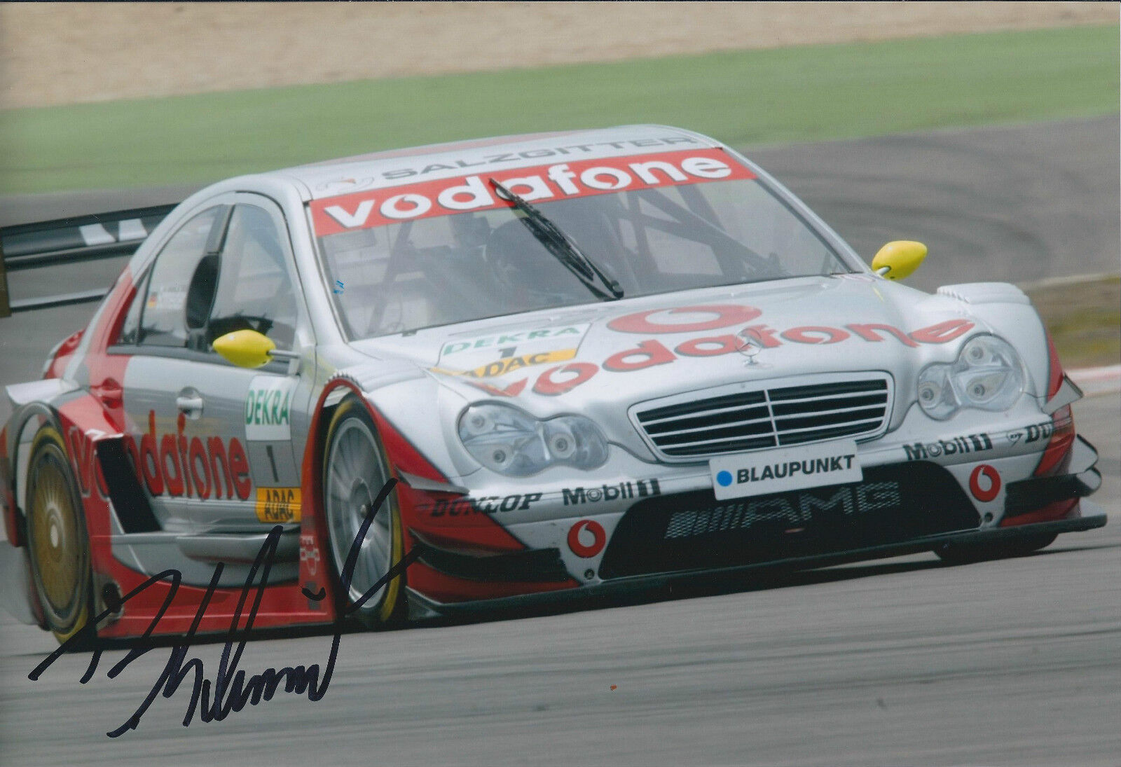 Bernd SCHNEIDER Signed 12x8 Photo Poster painting Autograph AFTAL COA Mercedes Driver DTM AMG