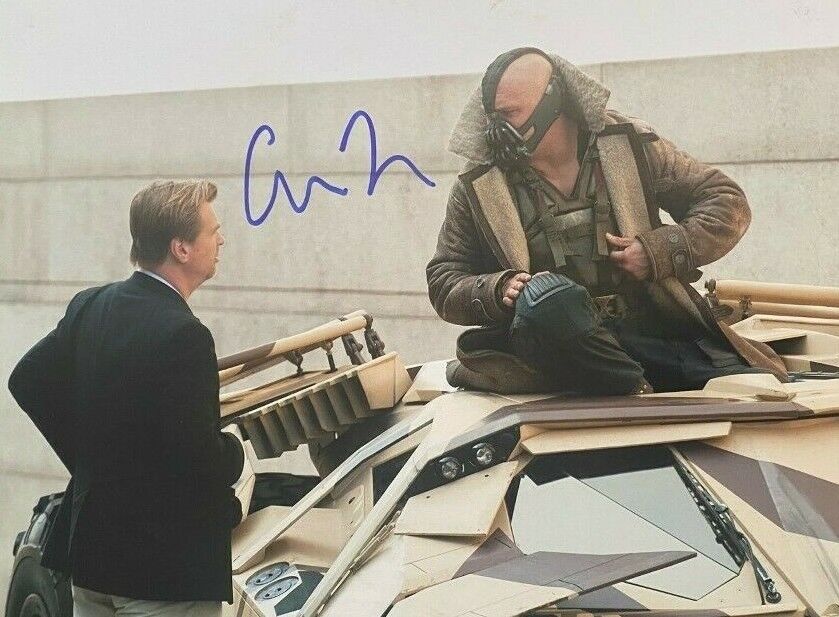 Christopher Nolan Signed autographed 11x14 Photo Poster painting Dark Knight Rises Beckett COA