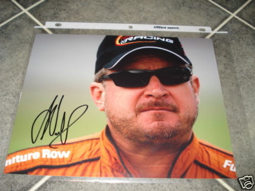 Joe Nemechek Nascar Racing Autograph Signed 8x10 Photo Poster painting