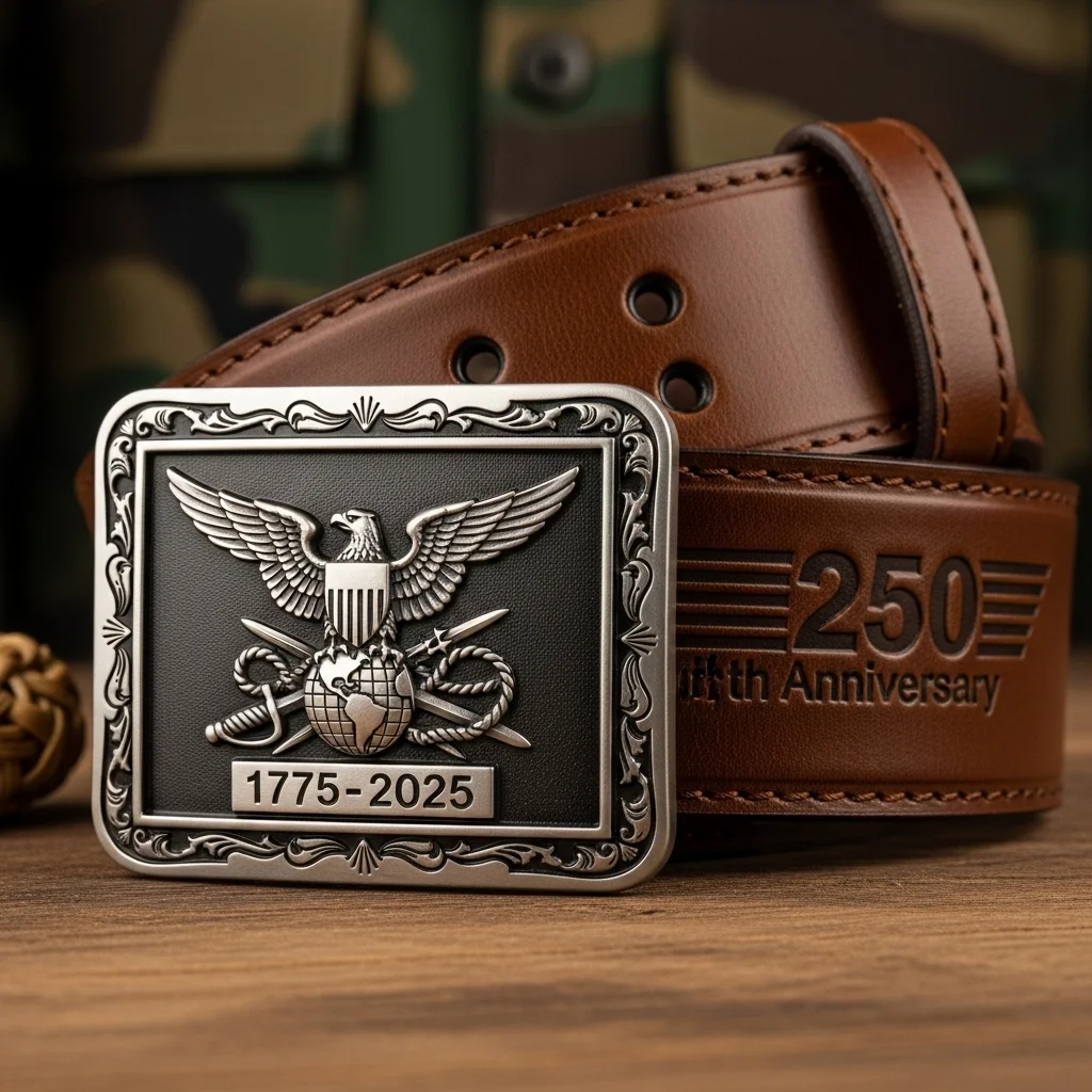 U.S. Marine Corps 250th Anniversary Belt