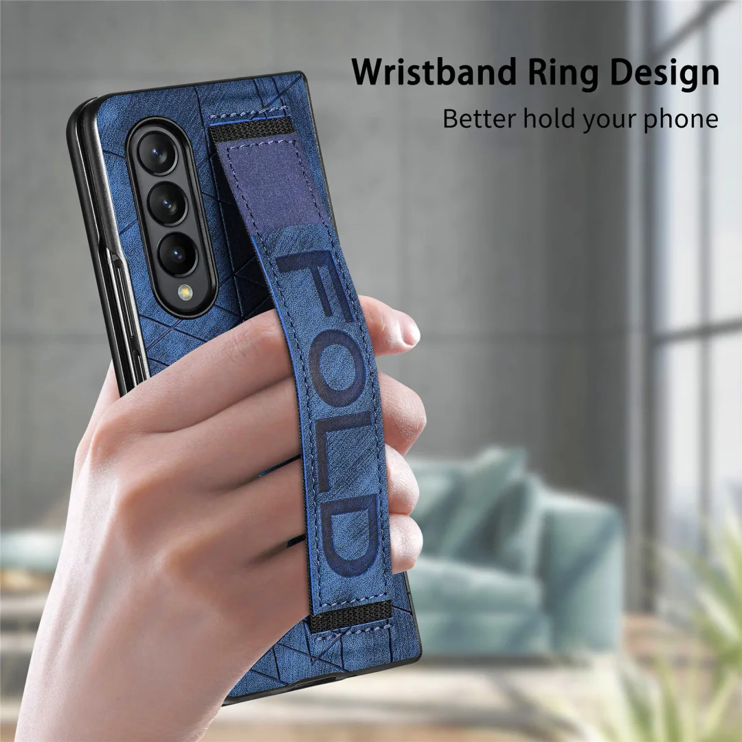 Suitable For Samsung Z FOLD3/Z FOLD4 Elastic Telescopic Wrist With Phone Case