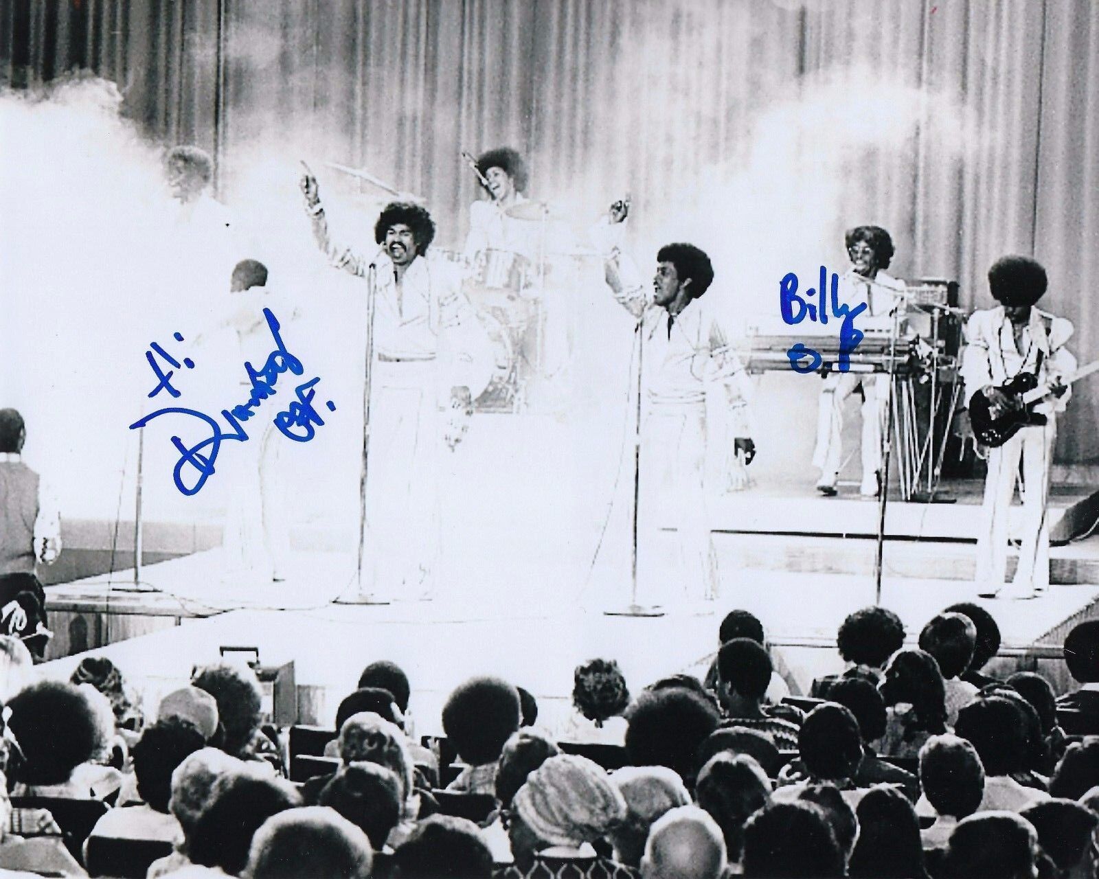 GFA Diamond and Billy Beck * OHIO PLAYERS * Signed Autograph 8x10 Photo Poster painting AD5 COA