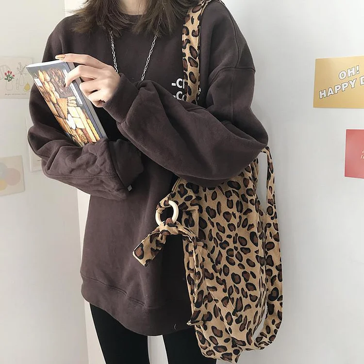 Classic Corduroy Shoulder Bag