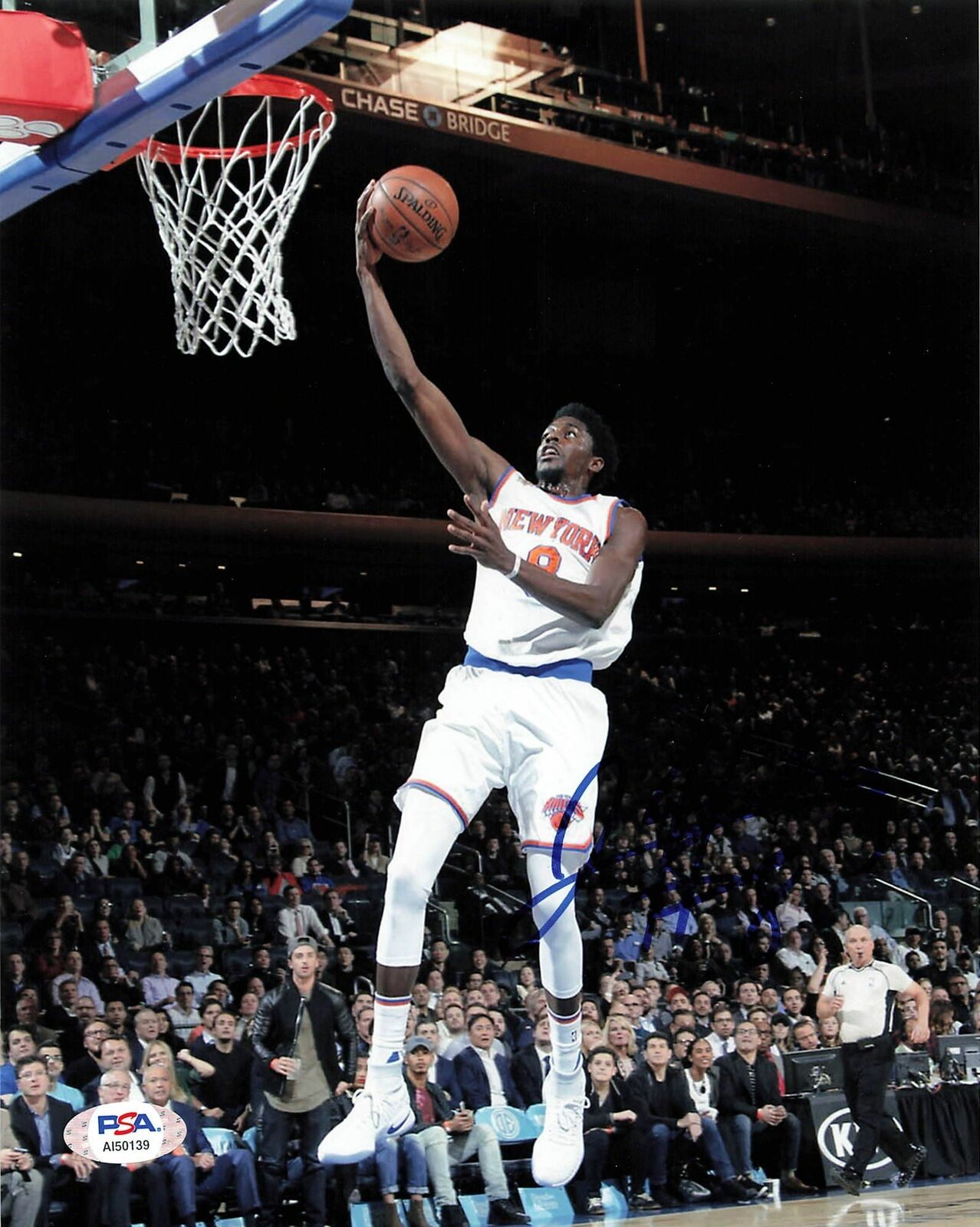 Justin Holiday signed 8x10 Photo Poster painting PSA/DNA New York Knicks Autographed