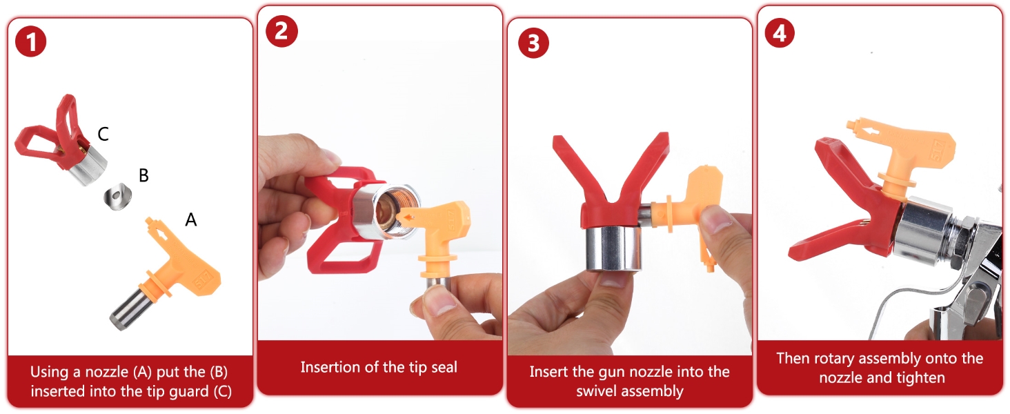 Airless Paint Spray Gun