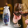 DIY Diamond Painting Wine Bags Diamond Art Liquor Bottle Covers Kit(Vase)