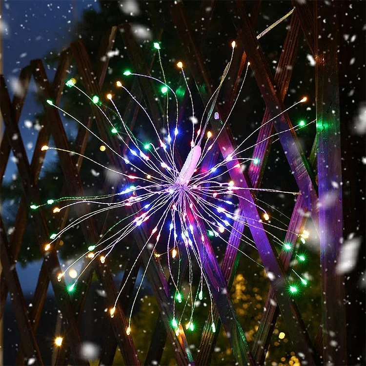 Christmas LED Firework Light