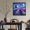 Diamond Painting-5D Full Round Drill Lavender(40x40cm)