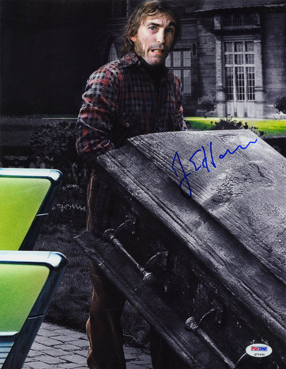 Jackie Earle Haley SIGNED 11x14 Photo Poster painting Willie Loomis Dark Shadows PSA/DNA