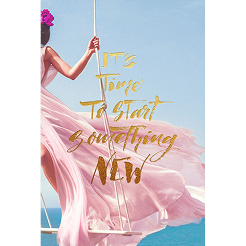 

Pink Dress Girl Poster Decorative Painting Modern Wall Art Beauty Picture, 501 Original