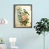 (40*60cm)Flower Bird - Full Round Drill Diamond Painting