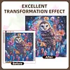 Diamond Painting -DIY Round Drill Dreamcatcher Owl(40x40cm)