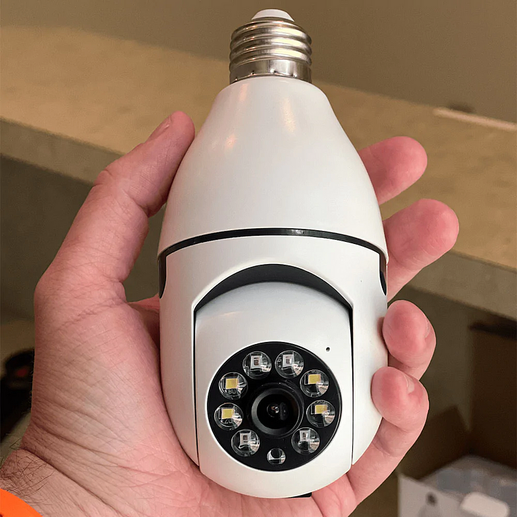 Safe Cam 360 Light Bulb Camera - Top-Rated Lightbulb Security Camera