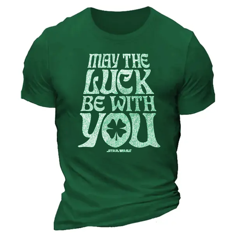 May The Luck Be With You Star Wars T-Shirt ctolen