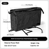 12L Outdoor Hiking Accessory Pouch Multifunctional Expansion Pouch Expandable External Storage Bag Anti-Scratch Ultralight Backpack Hanging Pack for Hiking and Short-Trip Travel