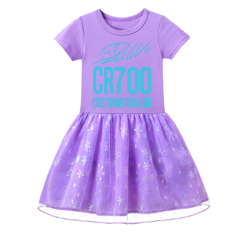 Mayoulove Cristiano Ronaldo Kids Dress - Stylish Ronaldo Skirt for Boys & Girls, Perfect for Young Fans-Mayoulove