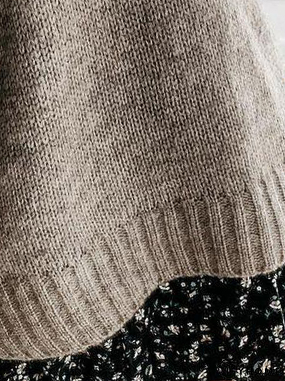 Tunic Sweater Knit Jumper | IFYHOME