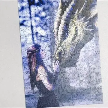 Dragon Lady Wooden Jigsaw Puzzle