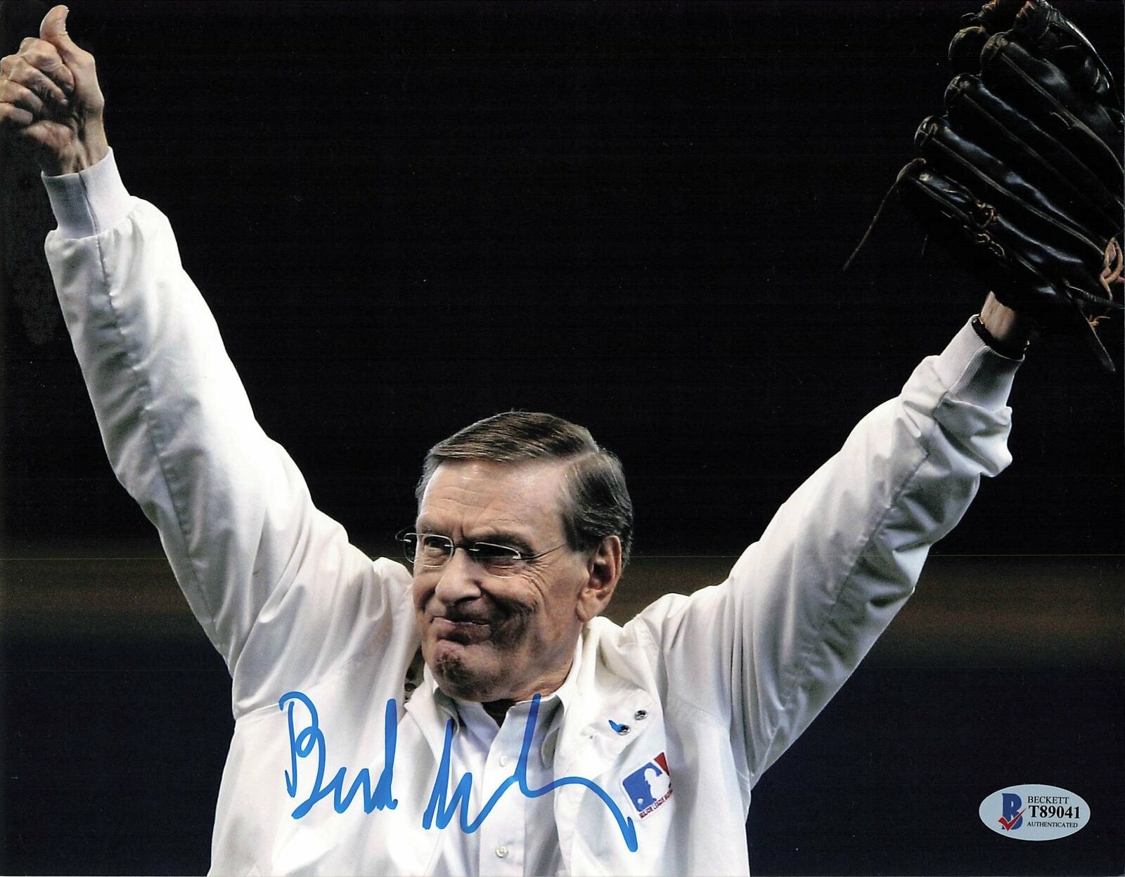 Allan Bud Selig signed 8x10 Photo Poster painting BAS Beckett Commissioner Autographed