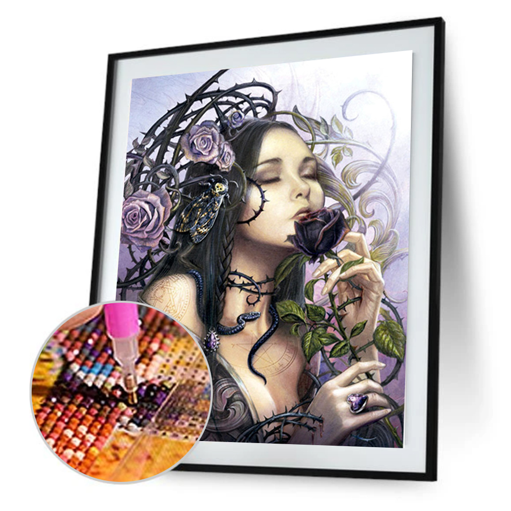 

Black Beauty - Special Shaped Diamond Painting - 30*40CM, 501 Original