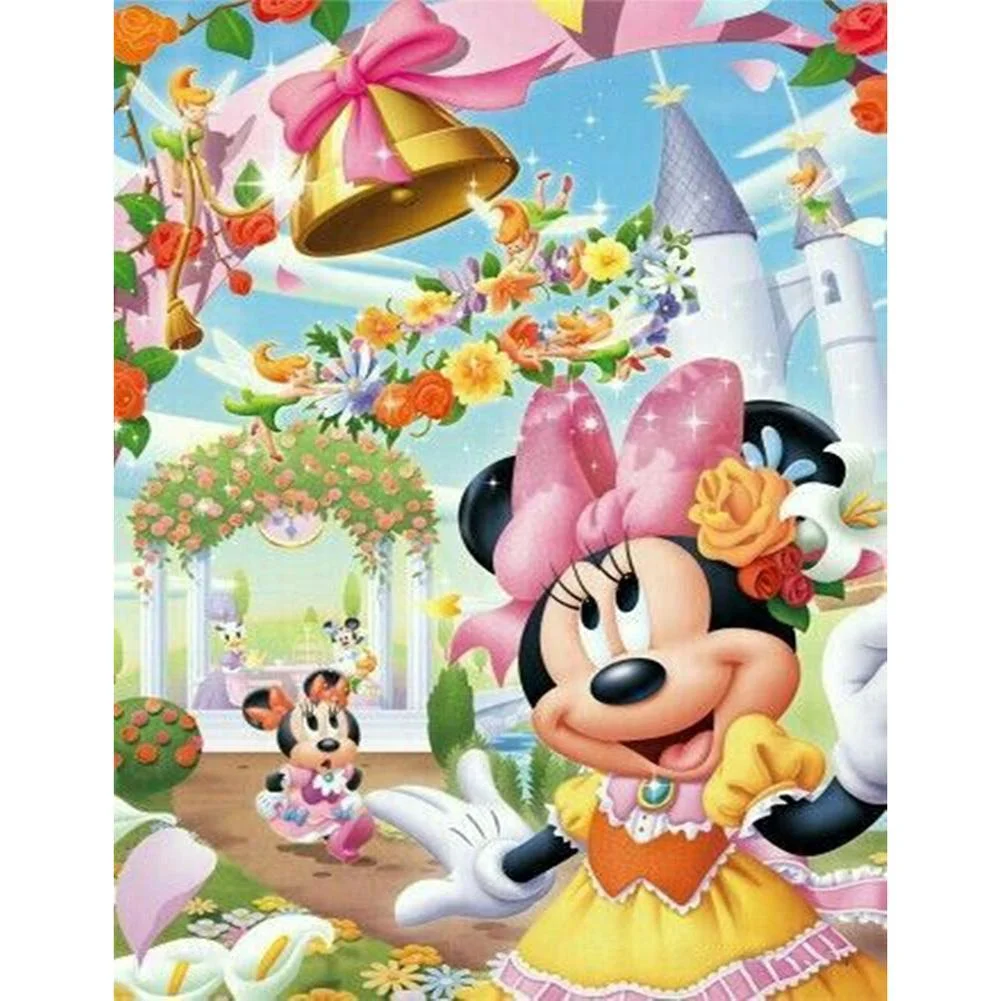 Diamond Painting - Full Round Drill - Mickey Mouse (40*50cm)