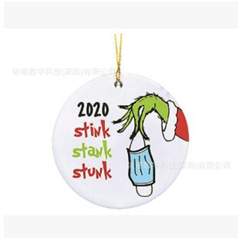 

2020 Christmas Pendant Xmas Tree Hanging Ornament Decoration, 501 Original