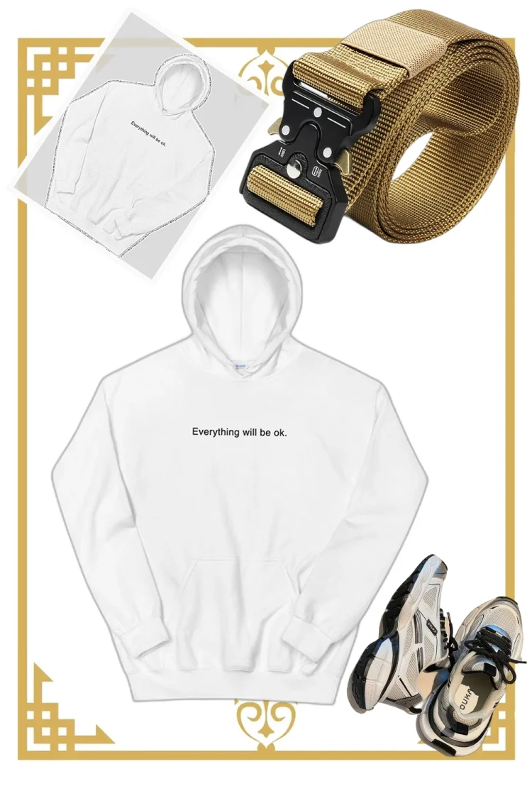 Urban Mental Health Hoodie: Retro Fall Outfits for Casual & Chic Daily Style