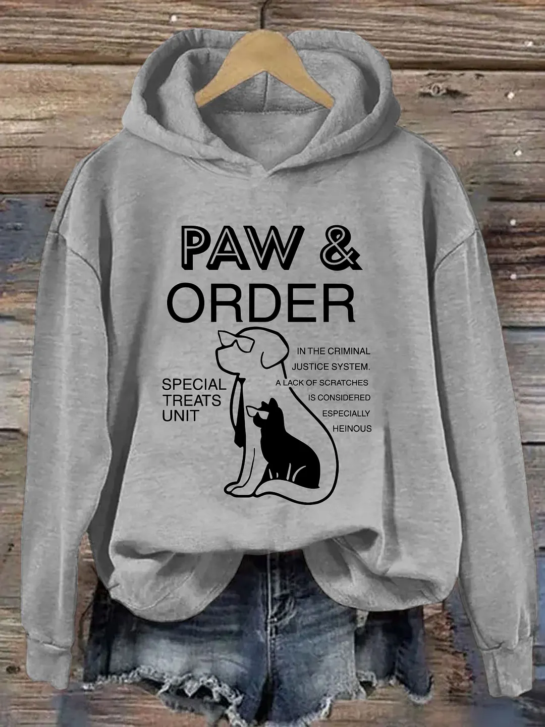 Paw And Order Hoodie
