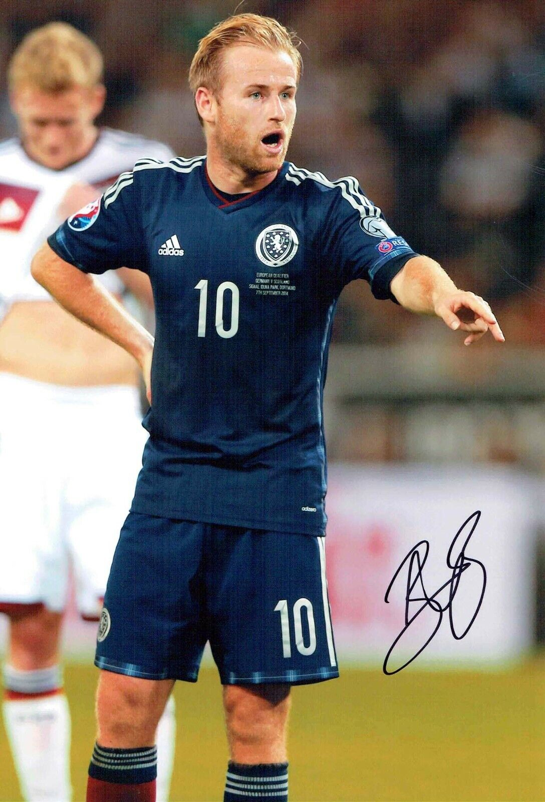 Barry BANNAN Scotland Sheffield Wednesday SWFC SIGNED 12x8 Photo Poster painting 2 AFTAL RD COA