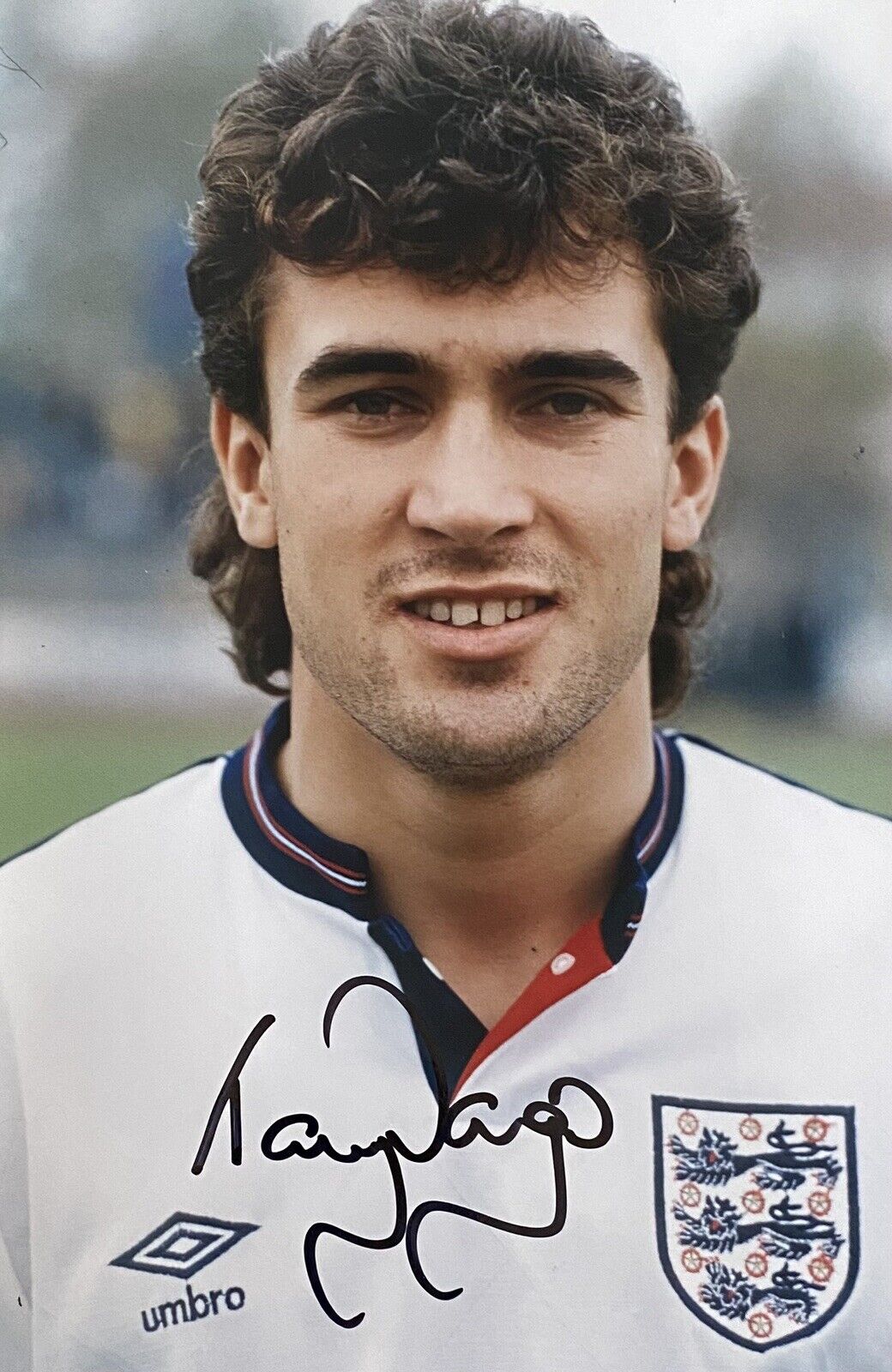 Tony Dorigo Genuine Hand Signed England 12x8 Photo Poster painting 4