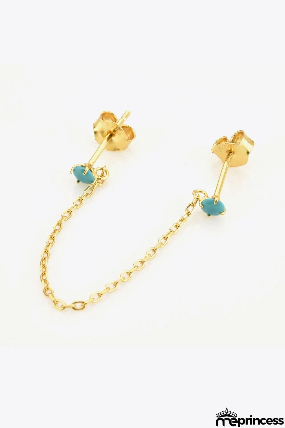 925 Sterling Silver Single Double-Piercing Earring