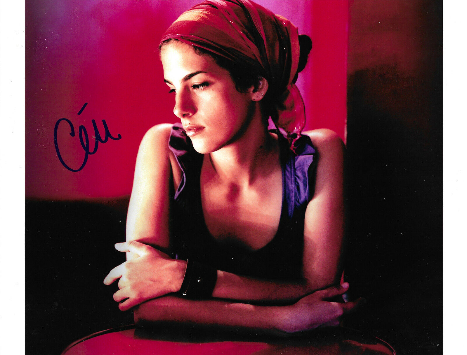 Ceu signed 8x10 inch Photo Poster painting autograph