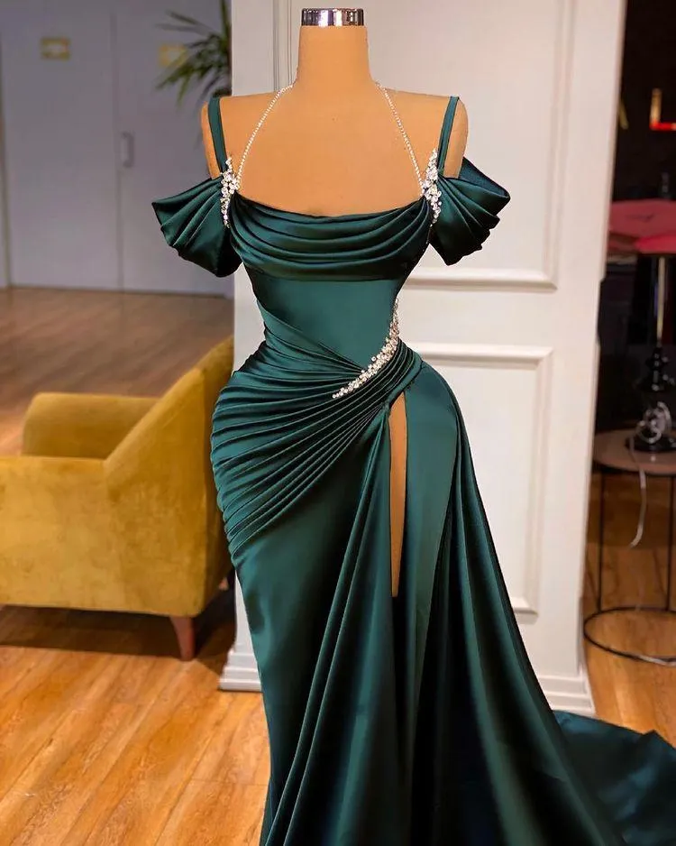 Porter Cut Out Dress Dark Green main image 1