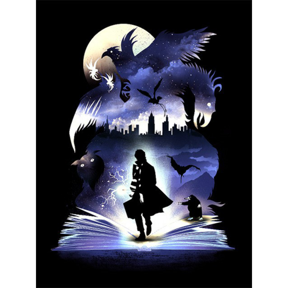 

Harry Potter - Round/Square Drill Diamond Painting, 40x50, 501 Original