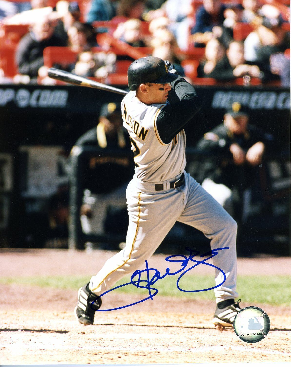 Jack Wilson Autographed 8x10 Pittsburgh Piirates#S432