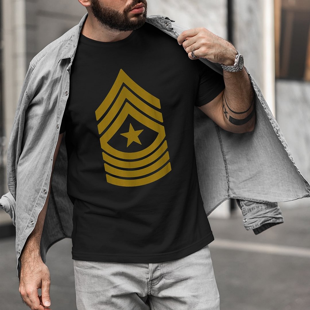Sergeant Mens Funny T'Shirt