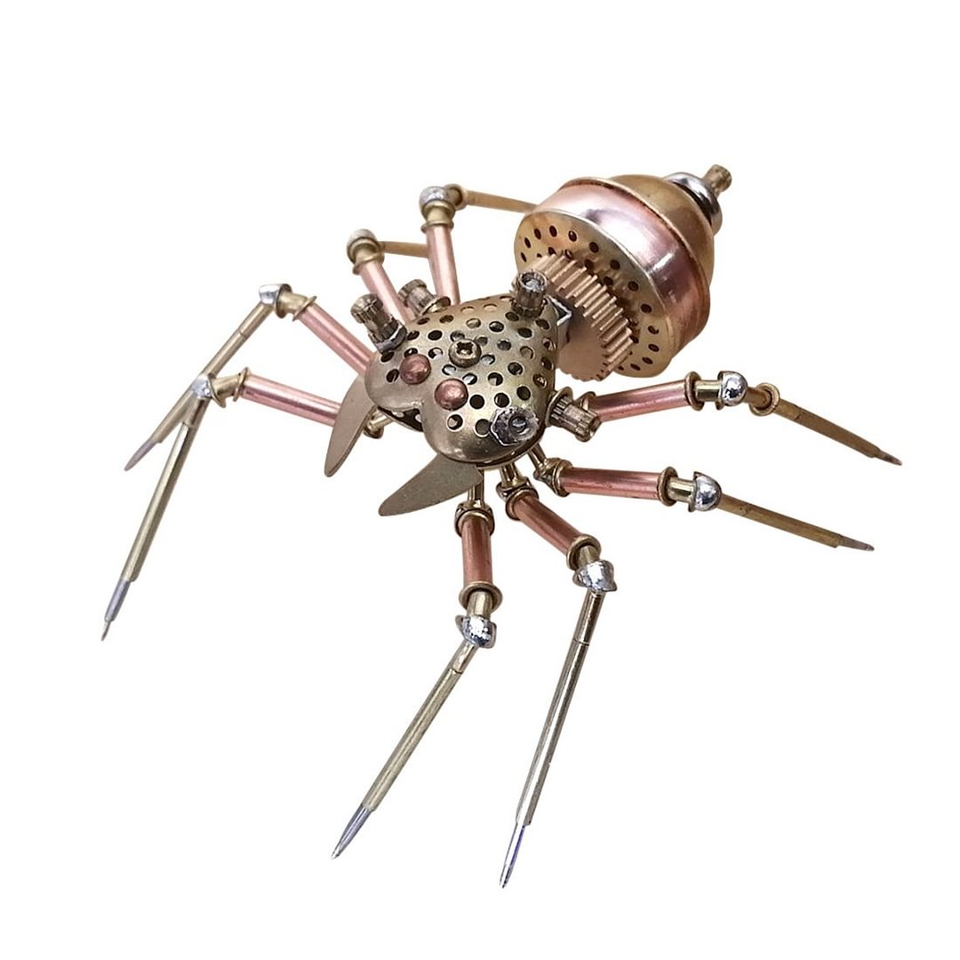 Mechanical Auspicious Spider 3D Metal Insects Model Crafts,okpuzzle,3dpuzzle,puzzle shop,puzzle store