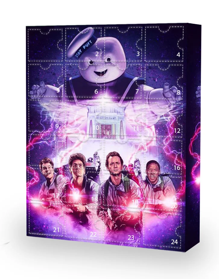 Ghostbusters Advent Calendar -- The One With 24 Little Doors