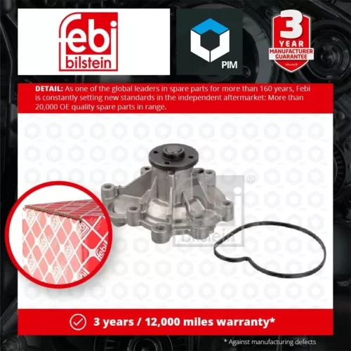 Water Pump 24207 Febi Coolant A2712000201 A2712000401 A2712000601 A2712001001 Parts