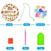 DIY Christmas Diamond Painting Double Sided Hanging Suncatcher Pendant