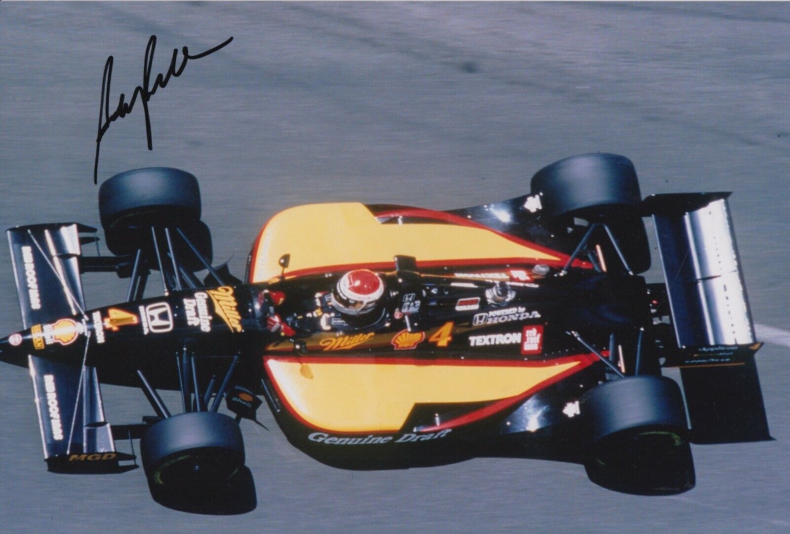 Bobby Rahal Hand Signed 12x8 Photo Poster painting - Indy 500 Autograph.