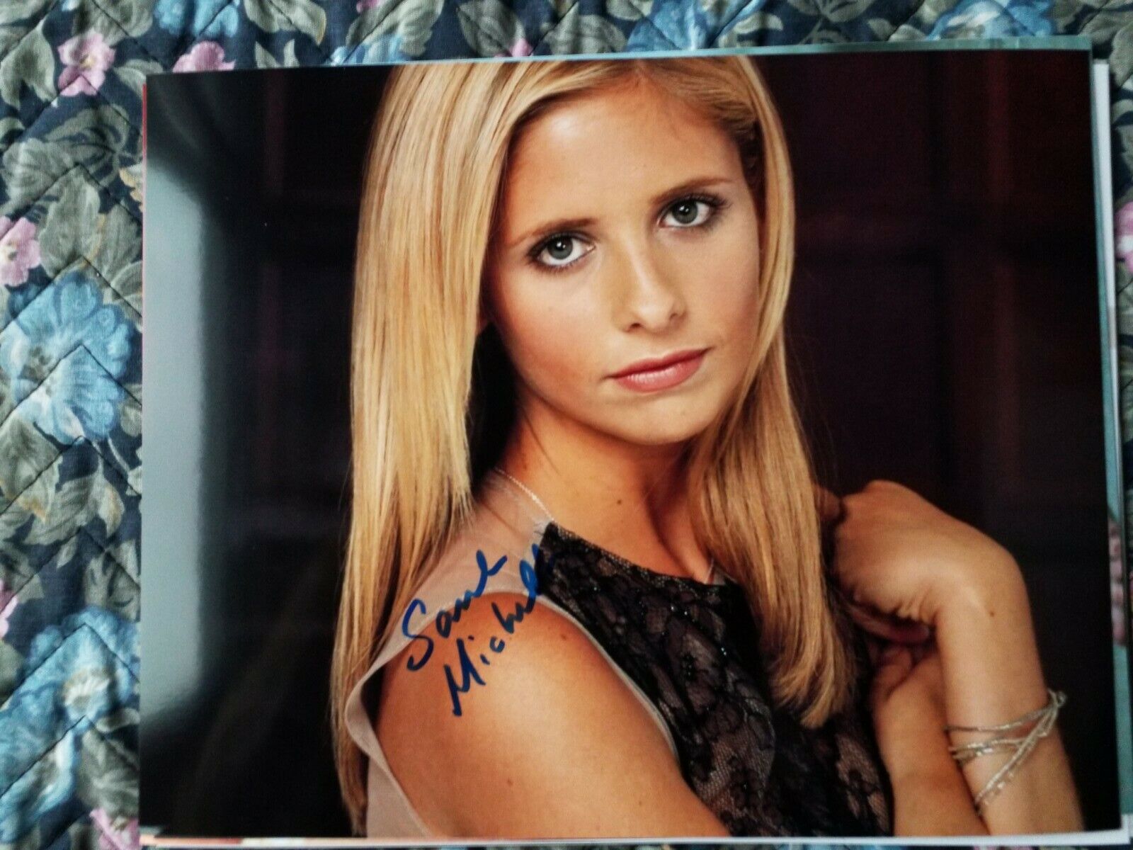 Sarah Michelle Gellar Authentic Autographed Signed 8 X 10 Photo Poster painting Buffy