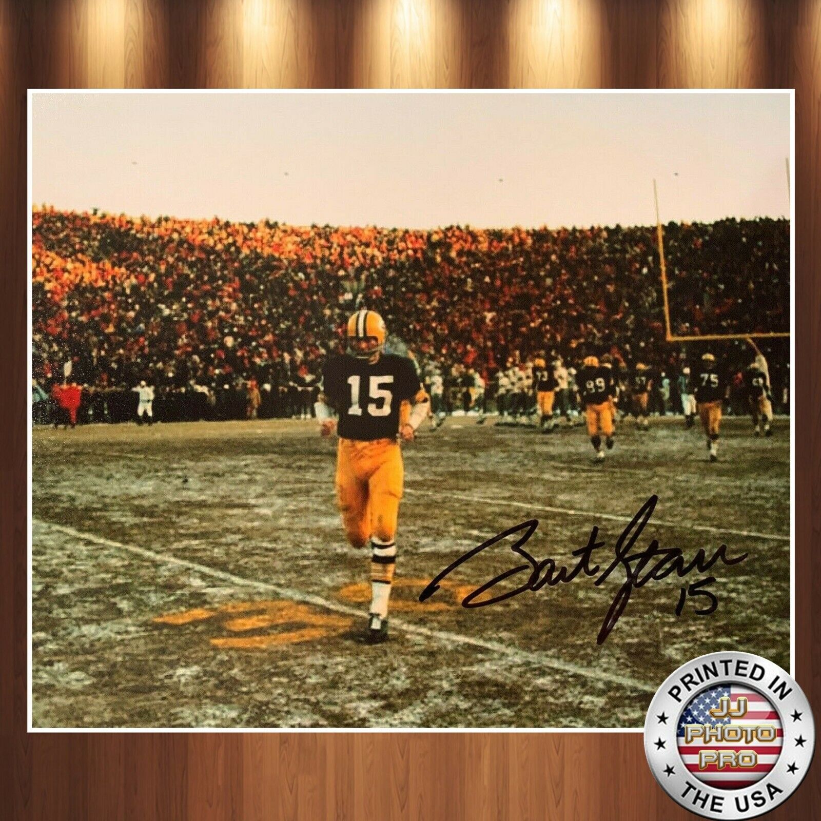 Bart Starr Autographed Signed 8x10 Photo Poster painting (HOF Packers) REPRINT