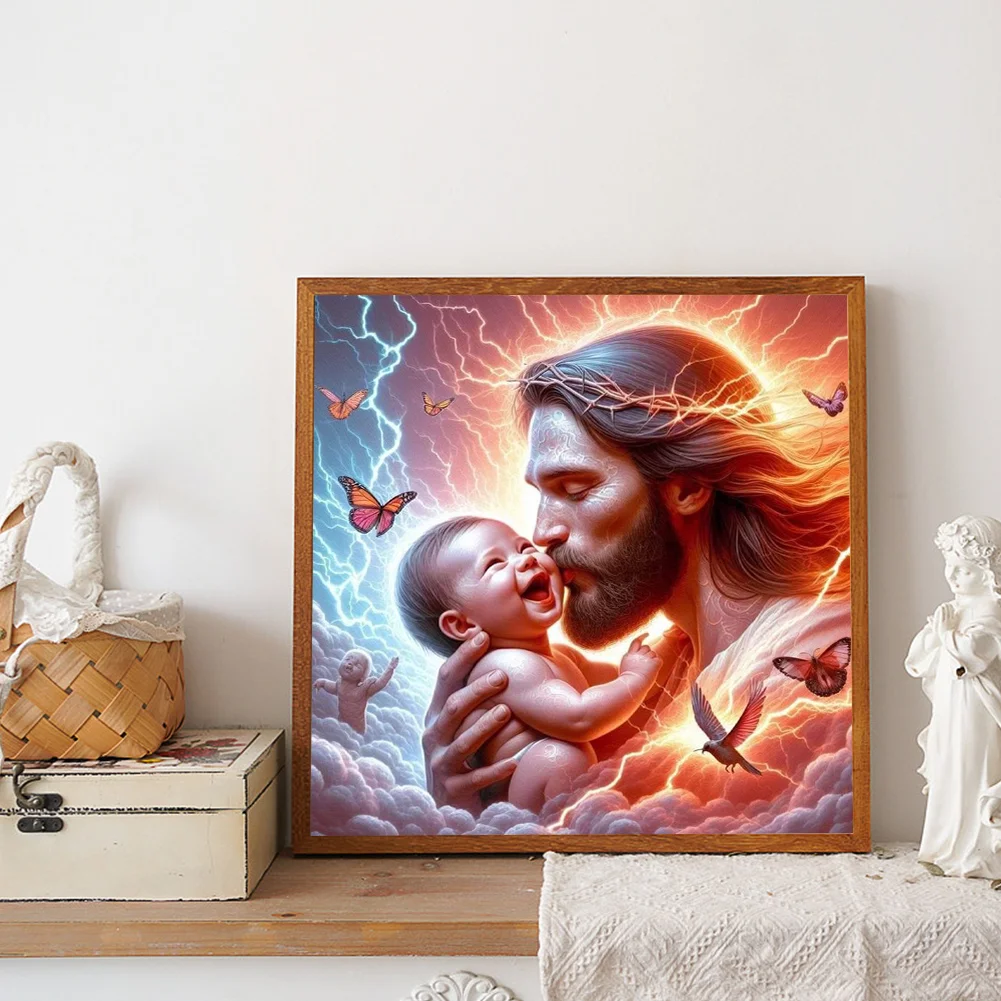 Diamond Painting - Full Round Drill - Jesus(Canvas|40*40cm)